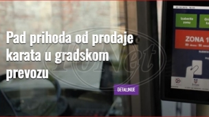 Prihod od karata prepolovljen